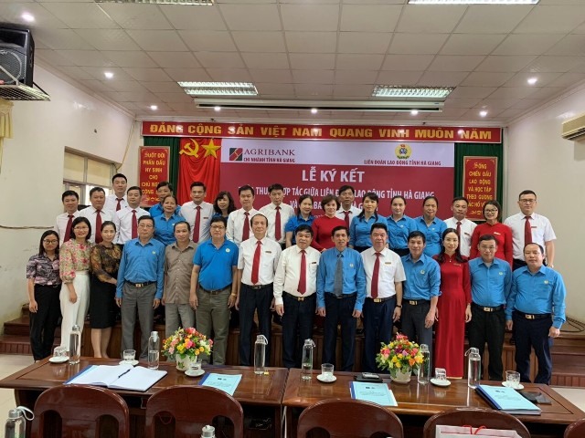 Các đại biểu tham dự Lễ ký kết. Ảnh: Tiến Dũng.