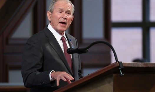 Cựu Tổng thống George W. Bush. Ảnh: AFP
