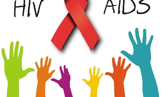 Pano tuyên truyền Tháng hành động quốc gia phòng, chống HIV/AIDS.