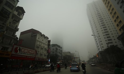 Ô nhiễm không khí tại Hà Nội là vấn đề lớn. Ảnh: Minh Hà