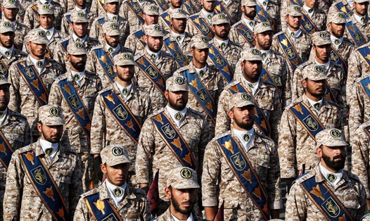 Lực lượng Vệ binh Cách mạng Hồi giáo Iran. Ảnh: AFP