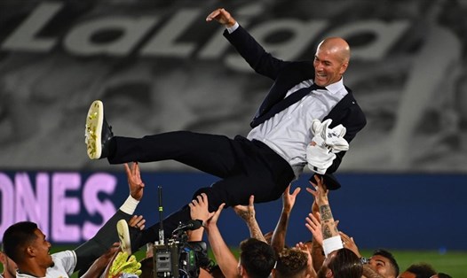 Zinedine Zidane đã có giai đoạn đầu cực kỳ thành công cùng Real Madrid. Ảnh: AFP