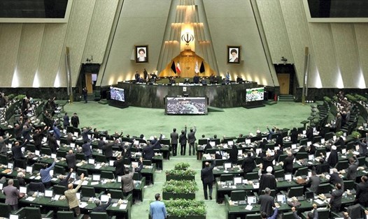 Quốc hội Iran họp. Ảnh: AFP
