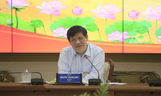 Bộ trưởng Bộ Y tế Nguyễn Thanh Long. Ảnh: LH