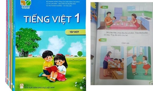 Sách giáo khoa tiếng Việt lớp 1 được giáo viên chỉ ra nhiều lỗi cần phải chỉnh sửa.
