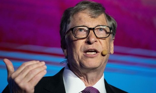 Tỷ phú Bill Gates tiết lộ thông tin 6 loại vắc xin sẽ sớm ra mắt. Ảnh AFP