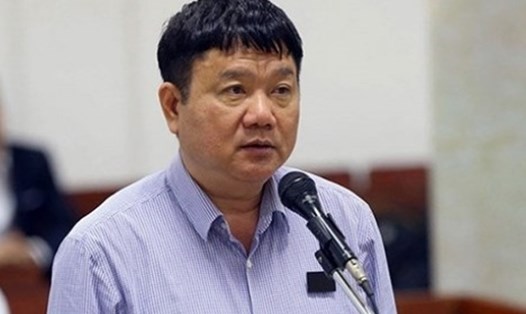 Ông Đinh La Thăng - bị cáo trong phiên tòa sơ thẩm ngày 29.3.2018. Ảnh: TTXVN.