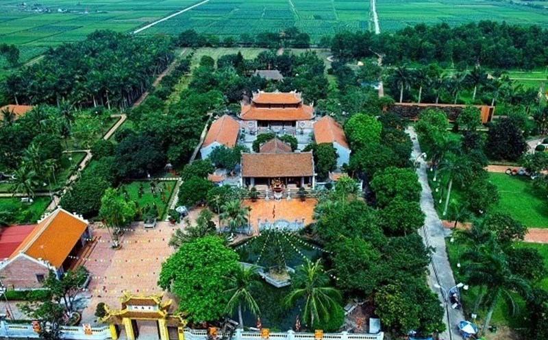 Di tích quốc gia đặc biệt Đền thờ Nguyễn Bỉnh Khiêm. Ảnh: Trung Kiên – ANHP