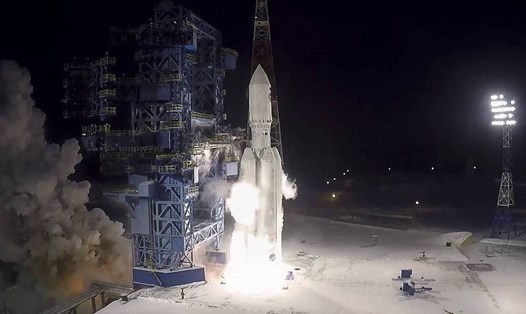 Nga hôm 14.12 đã phóng thử thành công tên lửa đẩy vũ trụ hạng nặng Angara-A5. Ảnh: Russian Defense Ministry