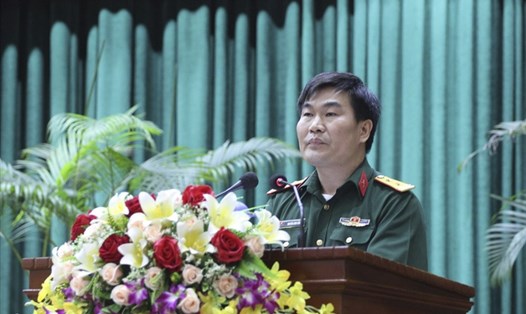 Trung tá - PGS.TS Nguyễn Đình Bắc - Học viện Chính trị, Bộ Quốc phòng. Ảnh Trần Vương