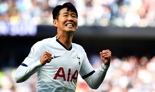 Son Heung-min đang có phong độ rất cao cùng Tottenham ở mùa bóng năm nay. Ảnh: AFP.
