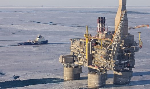 Một dự án khai thác dầu khí của Tập đoàn năng lượng Nga Rosneft. Ảnh: Rosneft