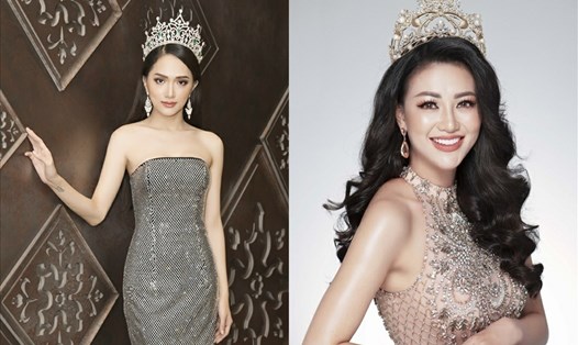 Hoa hậu Hương Giang và Phương Khánh là người những đẹp tài sắc. Ảnh: NSCC.