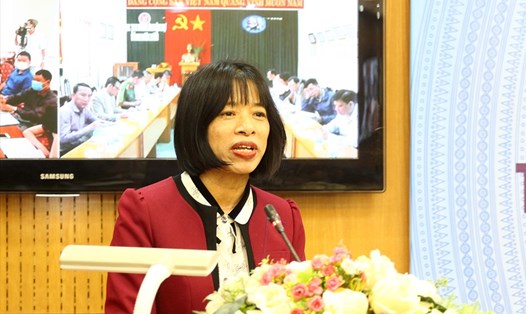 Bà Nguyễn Thị Mai - Phó Cục trưởng phụ trách Cục Bổ trợ tư pháp (Bộ Tư pháp). Ảnh T.Vương