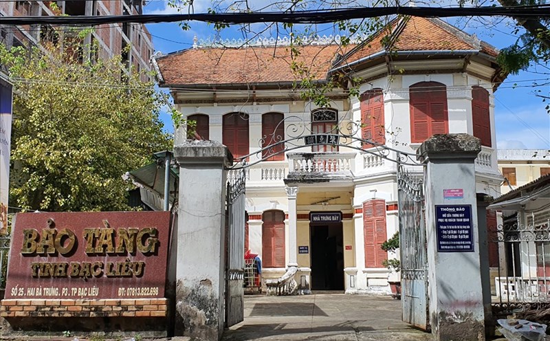 Căn nhà được cho là của LS Trần Văn Chương, cha của bà Trần Lệ Xuân xây dựng thế kỷ XIX (ảnh Nhật Hồ)