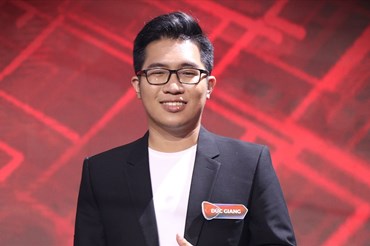 Nguyễn Đức Giang tham gia "Siêu trí tuệ". Ảnh: Vie