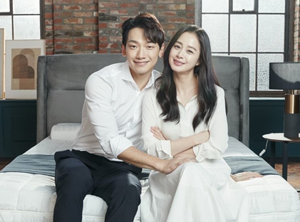 Bi Rain và Kim Tae Hee có hôn nhân viên mãn. Ảnh: Instagram NV.