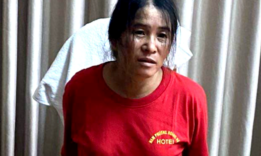 Đối tượng Lê Thị Chanh bị khởi tố để điều tra về tội giết người cướp tài sản. Ảnh: Công an Bình Thuận