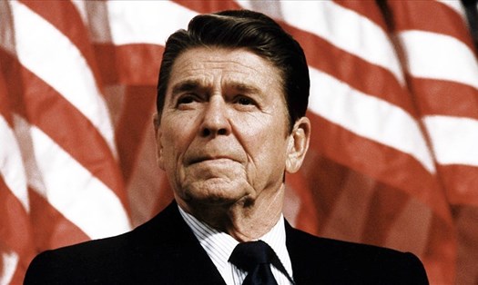 Cựu Tổng thống Ronald Reagan là người lớn tuổi nhất được bầu vào chức vụ Tổng thống Mỹ vào thời điểm nhậm chức năm 1981. Ảnh: AFP