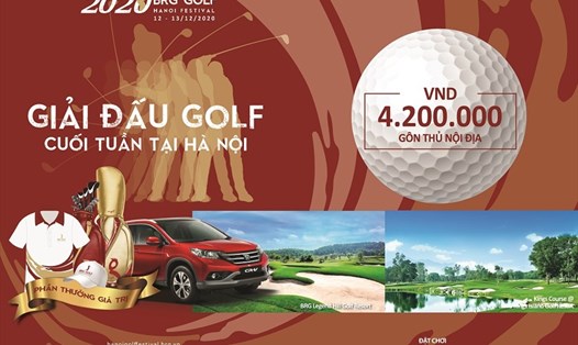 Ngày hội BRG Golf Hà Nội Festival 2020 sắp được khởi tranh. Ảnh: BRG