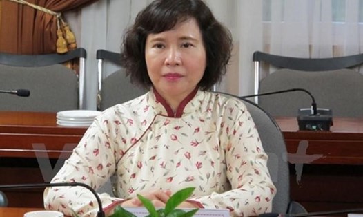 Bà Hồ Thị Kim Thoa. Ảnh:T.P.