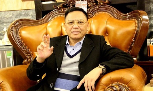Doanh nhân Cao Tiến Đoan - Chủ tịch Hiệp hội Doanh nghiệp tỉnh Thanh Hoá. Ảnh: T.L