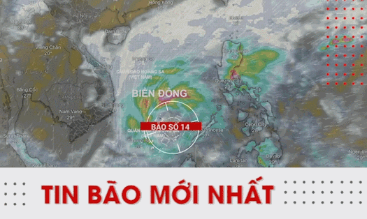 Tin bão mới nhất: Chi tiết kịch bản di chuyển và ảnh hưởng  của bão số 14