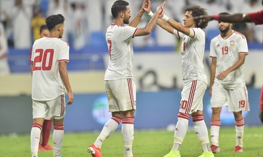 Đội tuyển UAE lên kế hoạch chi tiết nhằm soán ngôi đầu bảng G của tuyển Việt nam tại Vòng loại World Cup 2022. Ảnh: UAEFA