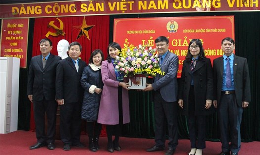 Lớp Đào tạo Lý luận và nghiệp vụ công đoàn đã được tổ chức thành công. Ảnh: BTC LĐLĐ tỉnh Tuyên Quang