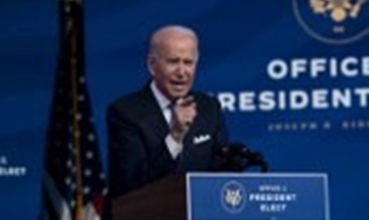 Ông Joe Biden cho biết ''những ngày đen tối nhất'' trong cuộc chiến chống COVID-19 ''đang ở phía trước''. Ảnh: AFP