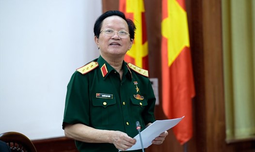 Thượng tướng Viện sĩ, TS Nguyễn Huy Hiệu - Nguyên Ủy viên Trung ương Đảng, nguyên Thứ trưởng Bộ Quốc phòng. Ảnh NVCC