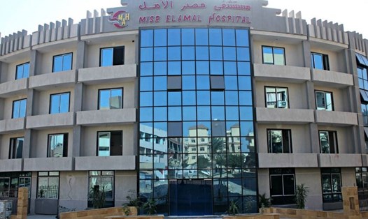 Bệnh viện Misr Al Amal ở El Obour, ngoại ô Cairo, Ai Cập là nơi xảy ra vụ hỏa hoạn khiến 7 người thiệt mạng hôm 26.12. Ảnh: Misr Al Amal Hospital