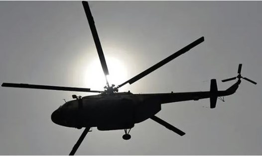 Vụ rơi trực thăng quân sự ở Pakistan hôm 26.12 khến 4 binh si thiệt mạng. Ảnh: AFP