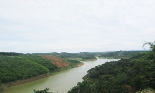 Một góc dự án thuỷ lợi Đắk Rồ (huyện Krông Nô, tỉnh Đắk Nông). Ảnh: Hải Dương