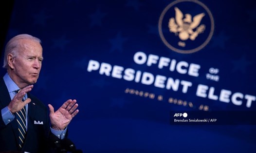 Tổng thống đắc cử Joe Biden. Ảnh: AFP.