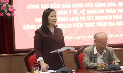 Hội nghị giao ban báo chí do Ban Tuyên giáo Hà Nội tổ chức chiều 29.12. Ảnh: Phạm Đông