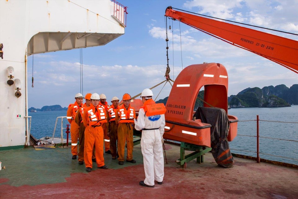 Bức ảnh của anh Đỗ Minh Hùng - Chuyên viên Bộ phận Tin học, phòng Hành chính Công ty CP Vận tải biển Việt Nam. Ảnh: Linh Diệu