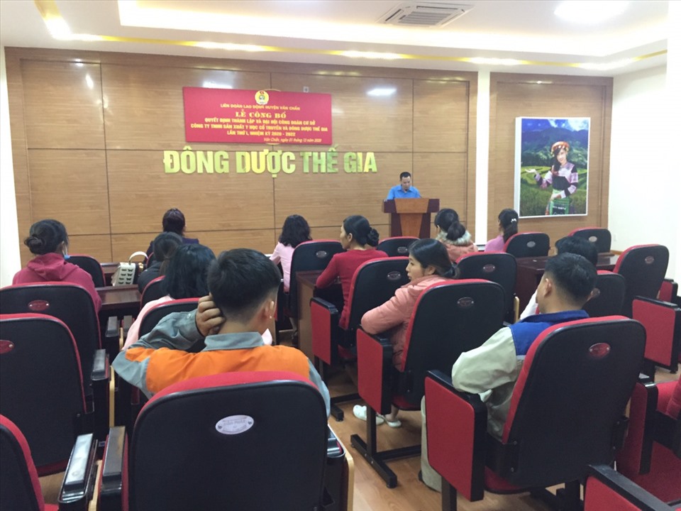 Quang cảnh lễ công bố. Ảnh: Vương Anh