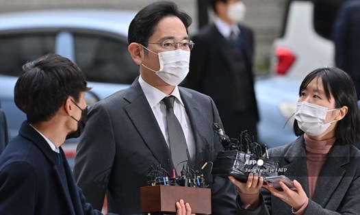 Người thừa kế Samsung Lee Jae-yong. Ảnh: AFP.