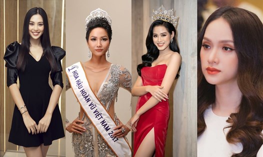 H'hen Niê, Đỗ Thị Hà, Tiểu Vy và những hoa hậu của Việt Nam nổi bật 2020. Ảnh: NSCC.