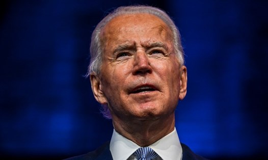 Ông Joe Biden dự kiến ban hành 100 ngày đeo khẩu trang bắt buộc trên toàn quốc trong 100 ngày đầu nhậm chức nhằm ngăn chặn lây lan COVID-19 ở Mỹ. Ảnh: AFP.