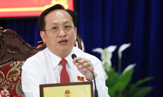 Tân Chủ tịch UBND tỉnh Bạc Liêu Phạm Văn Thiều. Ảnh: Nhật Hồ