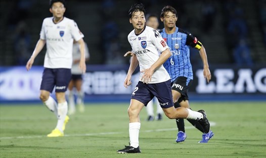 Daisuke Matsui, cầu thủ 39 tuổi từng dự World Cup 2010 sẽ khoác áo câu lạc bộ sài Gòn ở V.League 2021. Ảnh: Yokohama FC