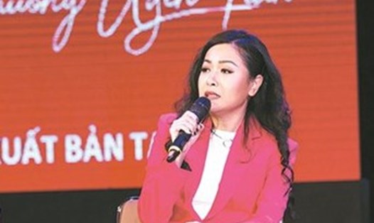 Bà Trần Uyên Phương. Ảnh: Cẩm Hương.
