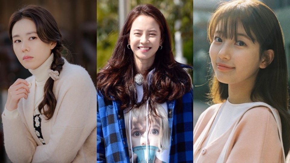 Son Ye Jin, Song Ji Hyo, Suzy đều có bí quyết riêng để có vẻ ngoài trẻ trung. Ảnh cắt phim, clip.