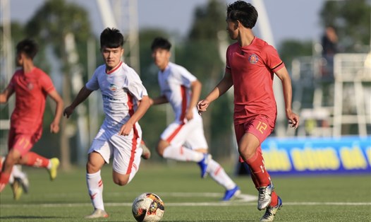 U17 Sài Gòn thi đấu tốt tại giải U17 Cúp Quốc gia 2020. Ảnh VFF