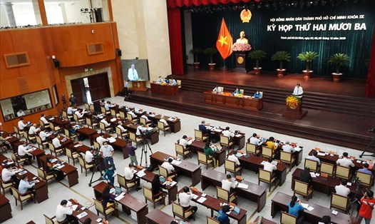 Kỳ họp lần thứ 23 HĐND TPHCM Khóa IX sẽ diễn ra trong 3 ngày. Ảnh: Minh Quân