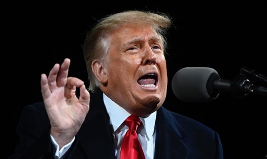 Tổng thống Donald Trump phát biểu ở Georgia hôm 5.12. Ảnh: AFP