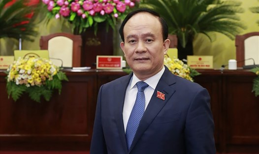 Tân Chủ tịch HĐND thành phố Hà Nội Nguyễn Ngọc Tuấn. Ảnh: PV