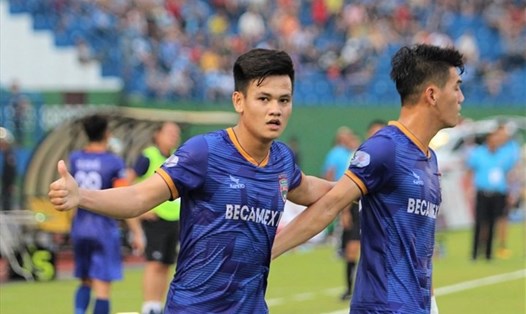 Hồ Tấn Tài về Bình Định từ V.League 2021. Ảnh: BFC